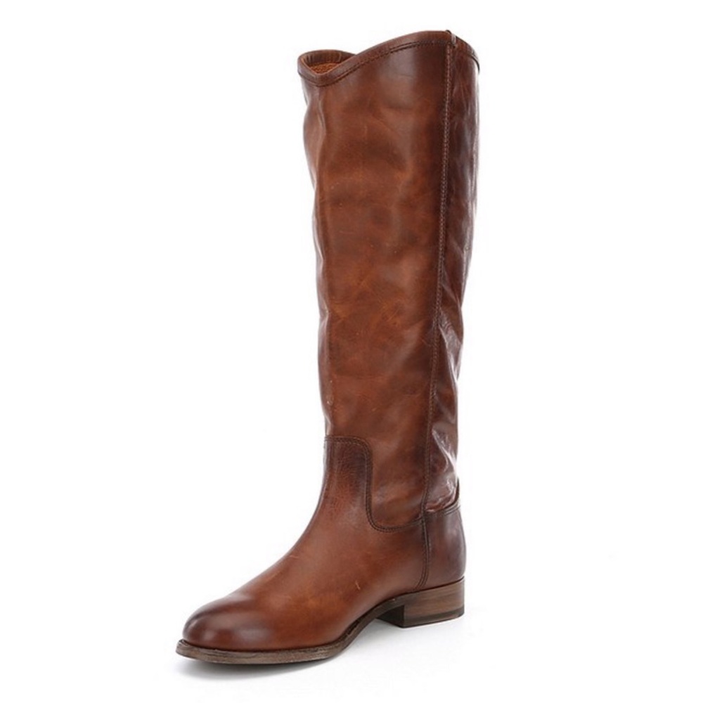 FRYE β’ Melissa Button 2 Riding Motorcycle Boots - Picture 6 of 8